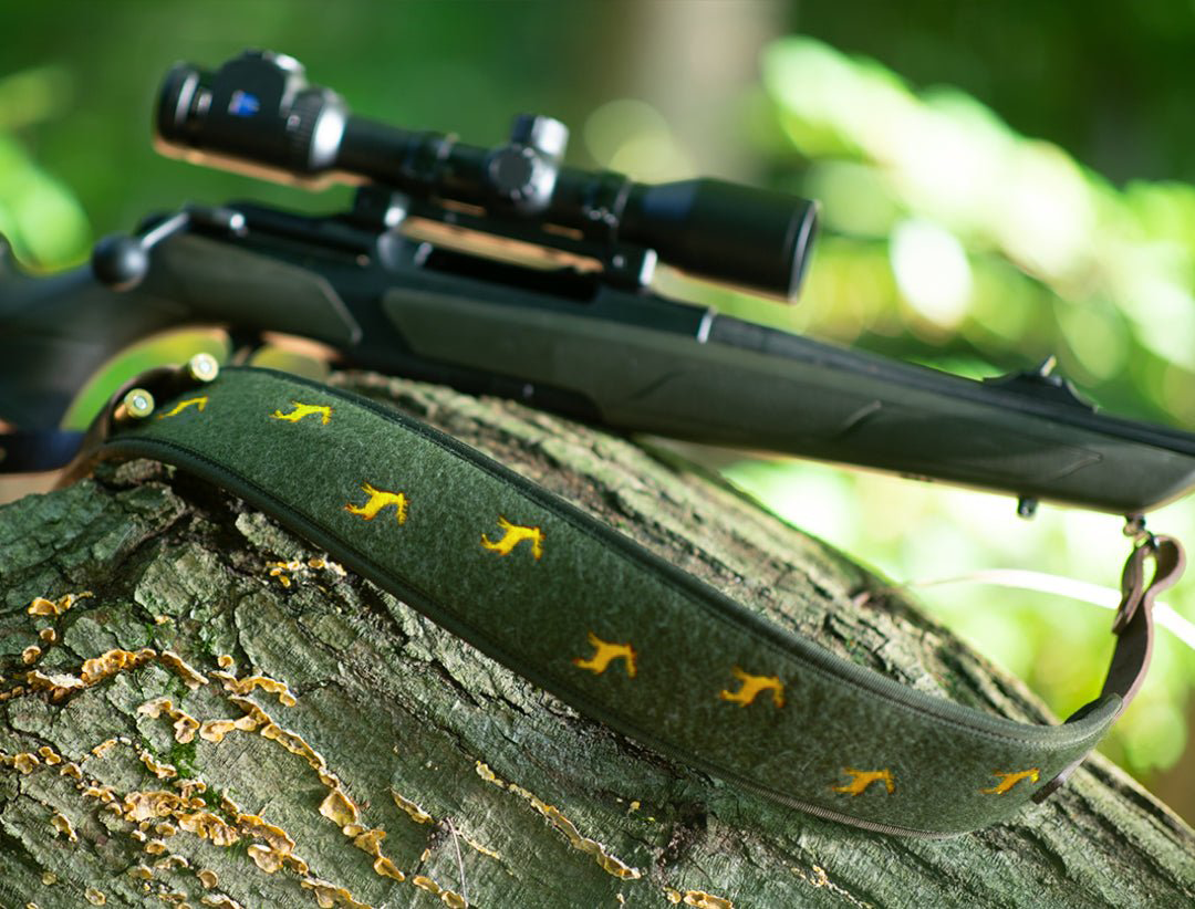 Rifle sling orange